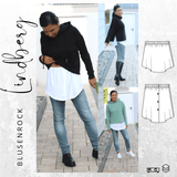 Schnittmuster Blusenrock LINDBERG Gr. 34-54 : - Sewando