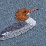 COMMON MERGANSER Hand embroidery pattern - Sewando