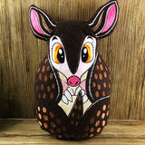 ITH Plüschtier „Gürteltier Schorsch“ | Für 16x26 Rahmen | In-the-Hoop Plushie | Stickdatei | Embroidery Design | Sofort-Download