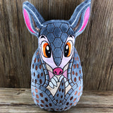 ITH Plüschtier „Gürteltier Schorsch“ | Für 16x26 Rahmen | In-the-Hoop Plushie | Stickdatei | Embroidery Design | Sofort-Download