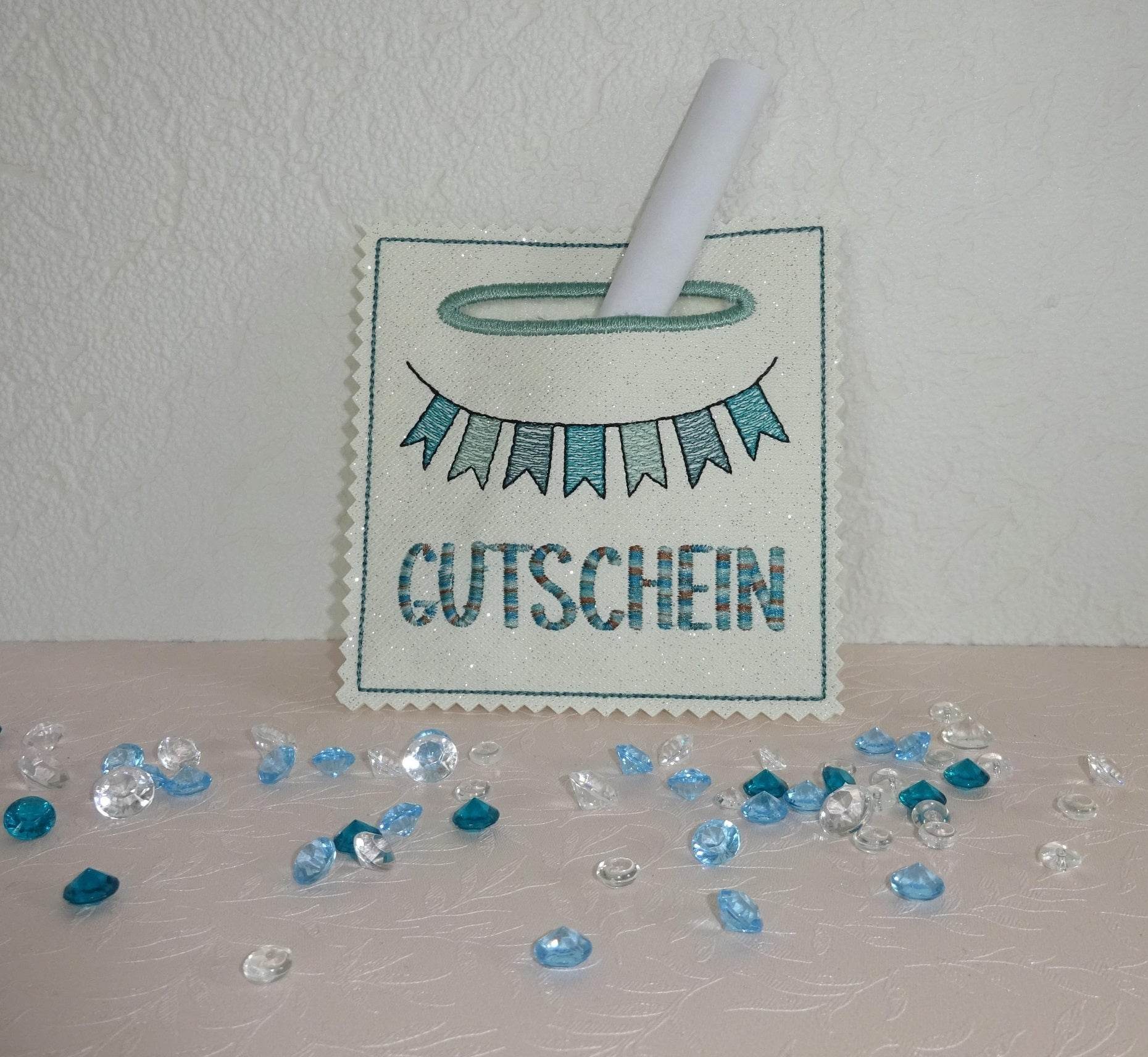 Stickdatei Set Wunscherfüller Gutscheinhüllen - Sewando