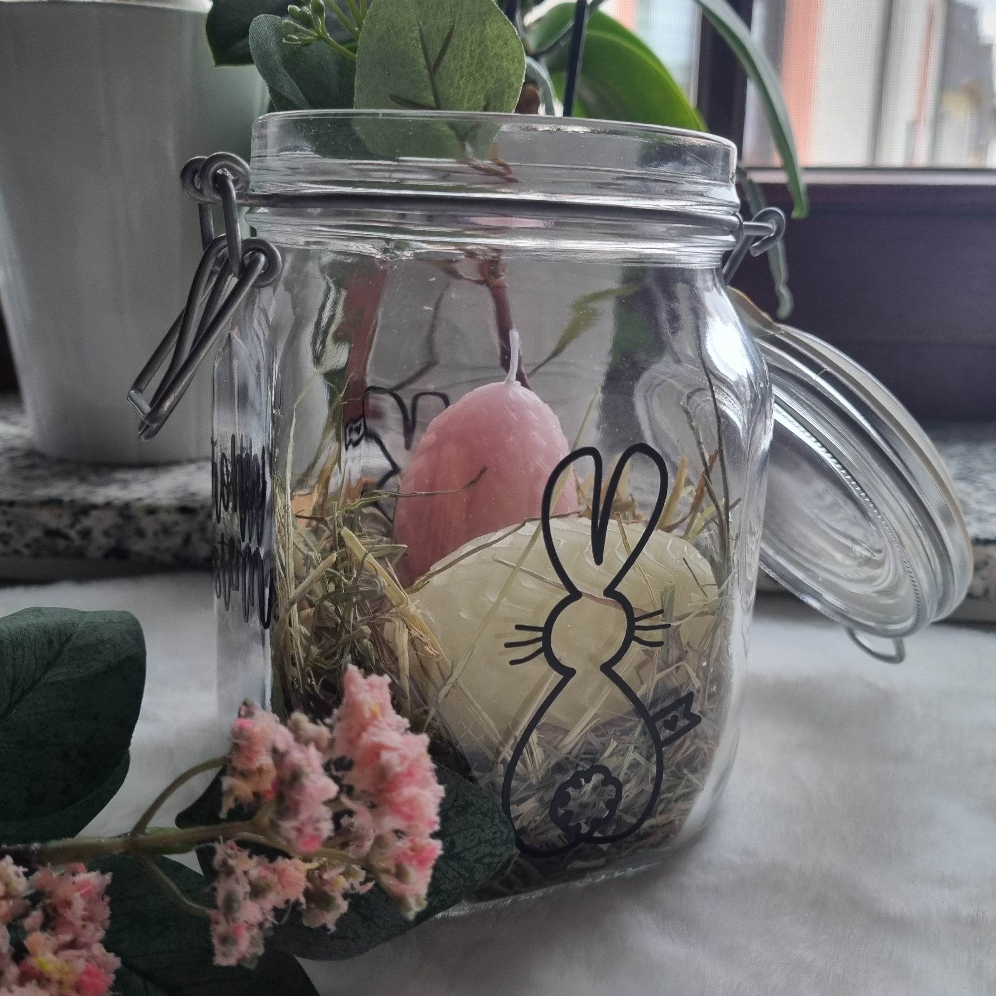 Plotter- und Laserdatei Osterhasen - Sewando