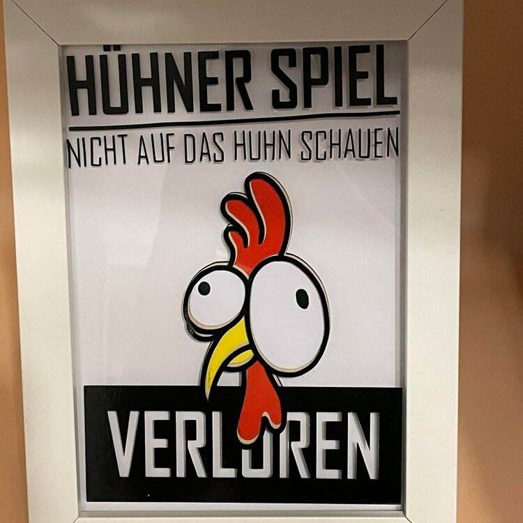 *Hühnerspiel* Plotterdatei - Sewando