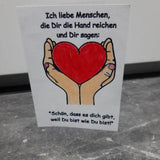 Hände mit Herz | SVG, DXF, PNG Plotterdatei, Laserdatei - Sewando