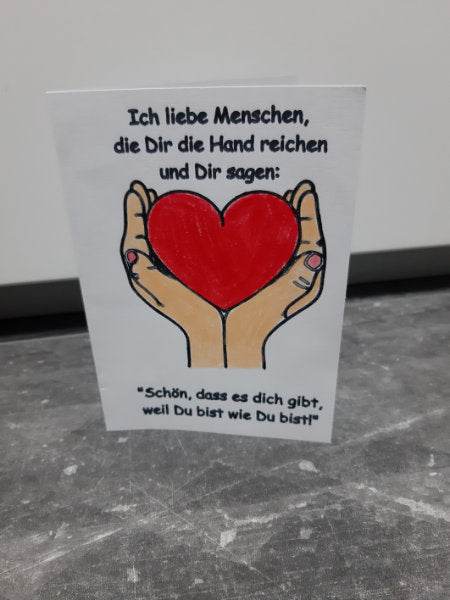 Hände mit Herz | SVG, DXF, PNG Plotterdatei, Laserdatei - Sewando