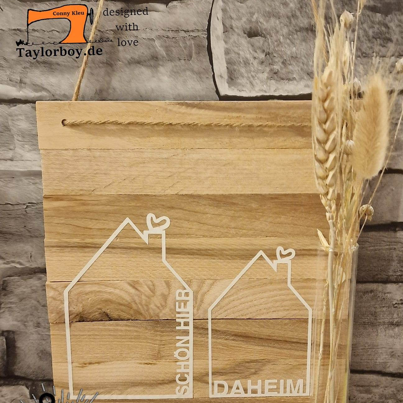 *Häuser* Plotterdatei, Laser-, 3D-Druck-Datei - Sewando