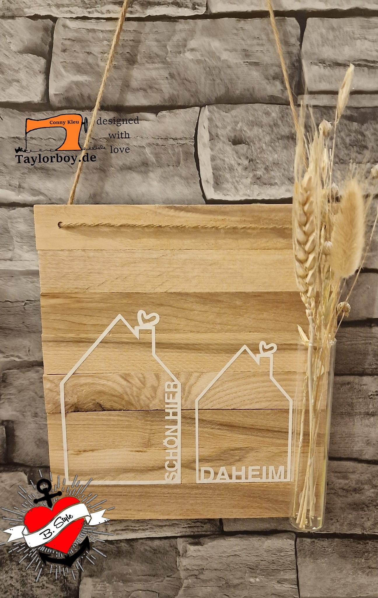 *Häuser* Plotterdatei, Laser-, 3D-Druck-Datei - Sewando