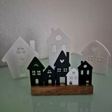 Plotter-, Laser- und 3D Druck Datei *Häuser*