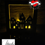 Plotter-, Laser- und 3D Druck Datei *Häuser*