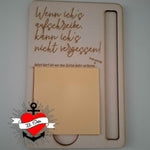 *Haftnotizhalter* Laser-, 3D Druck- und Plotterdatei - Sewando