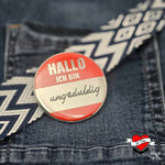*Hallo/Hello Patches/Button* Plotterdatei Sticker - Sewando