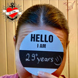 *Hallo/Hello Patches/Button* Plotterdatei Sticker - Sewando