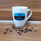 *Hallo/Hello Patches/Button* Plotterdatei Sticker - Sewando