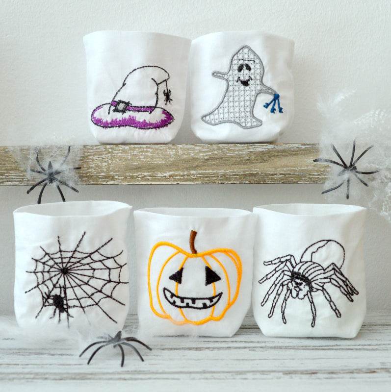 ITH Beutel Lichterbeutel Halloween 10x10cm - Sewando