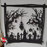 *Halloweensilhouette* Plotterdatei - Sewando