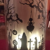 *Halloweensilhouette* Plotterdatei - Sewando