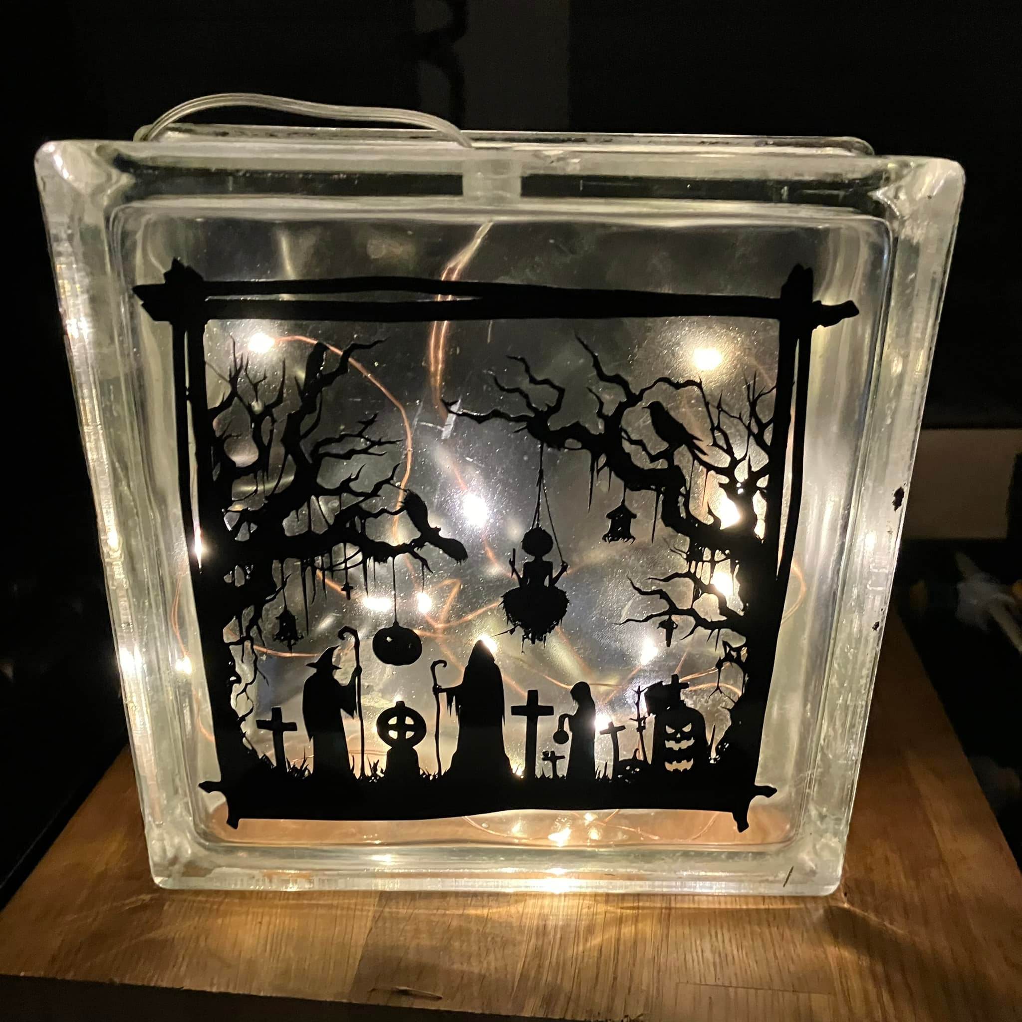 *Halloweensilhouette* Plotterdatei - Sewando