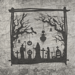 *Halloweensilhouette* Plotterdatei - Sewando