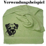 Stickdatei Border Terrier "Jacke" - realistisch - FÜR HELLE STOFFE