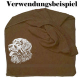 Stickdatei Hovawart "Gonzo" - realistisch - FÜR DUNKLE STOFFE