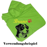 Stickdatei Appenzeller Sennenhund "Wally" - realistisch - FÜR HELLE STOFFE