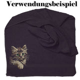 Stickdatei Katze Kätzchen Kitten "Meggan" - realistisch - FÜR DUNKLE STOFFE