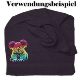 Stickdatei Koala Bär "Ezra" - realistisch - FÜR DUNKLE STOFFE