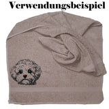 Stickdatei Maltipoo "Maxim" - realistisch - FÜR HELLE STOFFE