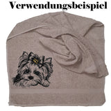Stickdatei Yorkshire Terrier "Lisa" - realistisch - FÜR HELLE STOFFE