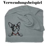 Stickdatei Boston Terrier "Kylo" - realistisch - FÜR HELLE STOFFE