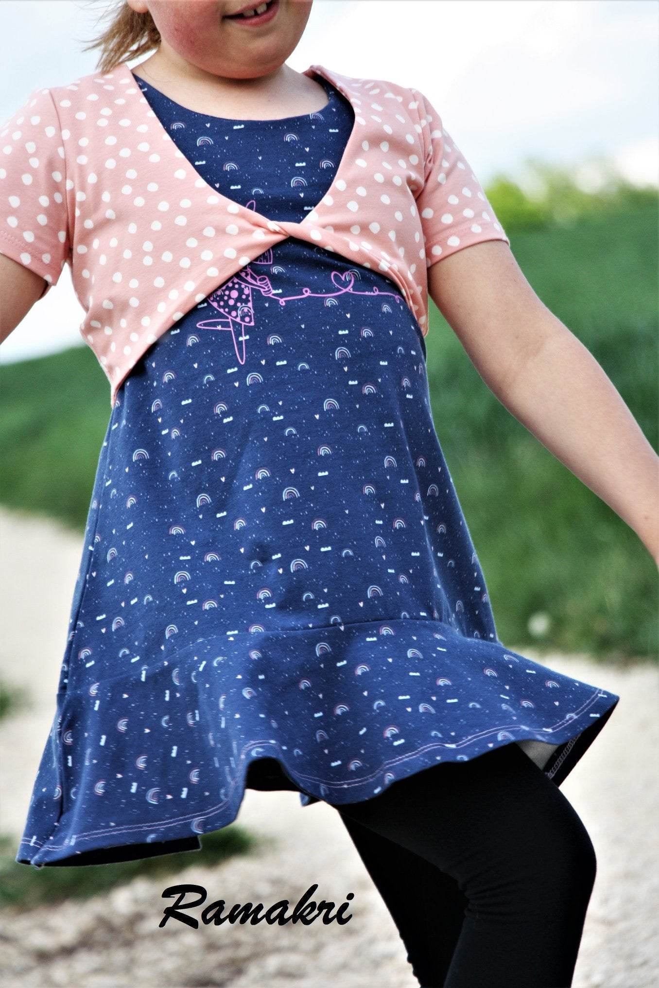 Happy SUNdrina - Gr 74-164 - Tunika + Kleid + Bolero Schnittmuster - Sewando