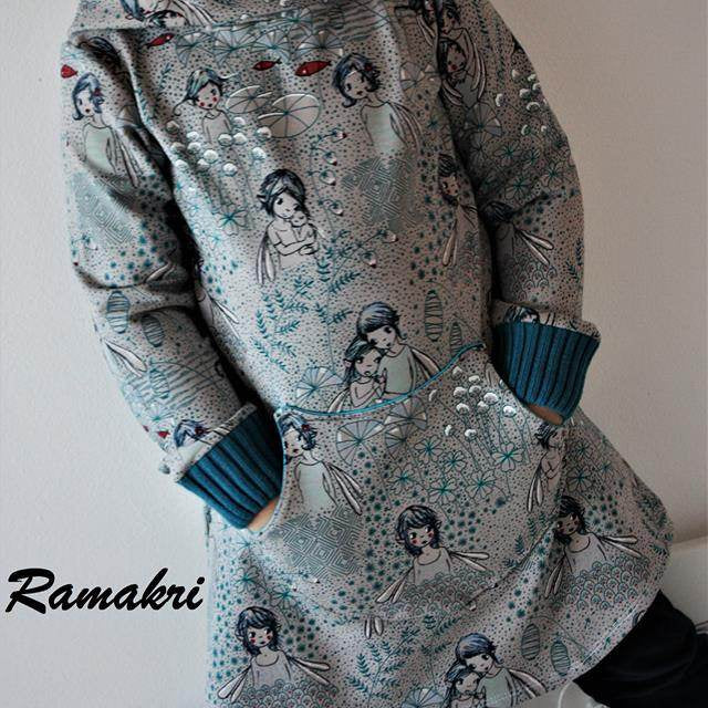 Happy Laurea - Gr 86-164 - Longpullover + Hoodie Schnittmuster - Sewando