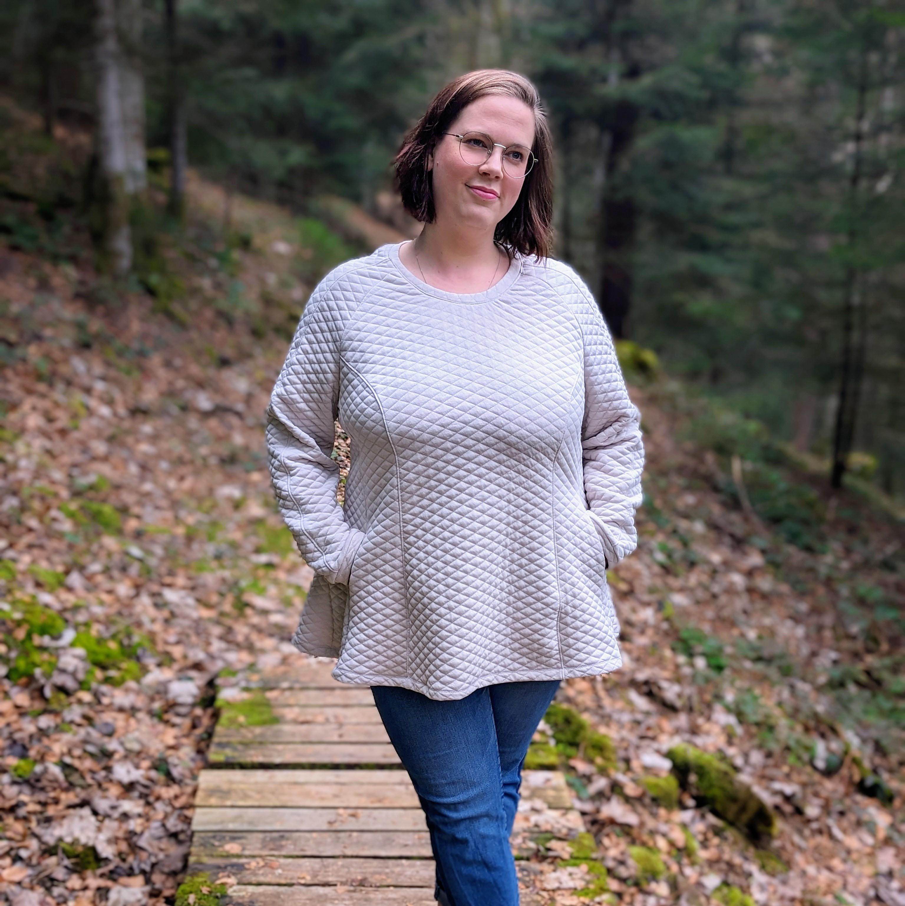 Schnittmuster Sweatkleid und Tunika Hanka, Größen 32 - 60 - Sewando