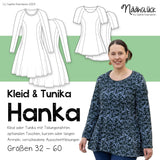 Schnittmuster Sweatkleid und Tunika Hanka, Größen 32 - 60 - Sewando