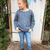Schnittmuster "OVERSIZED PULLI"Gr. 80 - 164