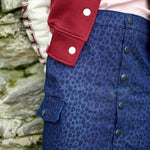 Schnittmuster Jeansskirt Ilvie Maxi Rock Gr. 122-164 - Sewando