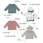 Schnittmuster Happy Baby Jacke Gr. 50-92 : - Sewando