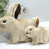 Stickdatei Hase ITH Kuscheltier in mehreren Größen - Sewando
