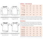 Raglanshirt FRAU EMMA | Schnittmuster Gr. S-XXL - Sewando