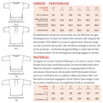 Bluse FRAU MAKI | Schnittmuster Gr. XS – XXL - Sewando