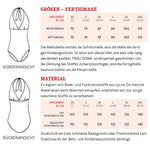 Badeanzug FRAU SONIA | Schnittmuster XS-XXL : - Sewando