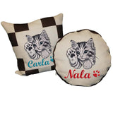 Stickdatei Applikation Katze Baby "Heidi" - realistisch - FÜR HELLE & DUNKLE STOFFE