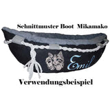 Stickdatei Applikation Katze Baby "Heidi" - realistisch - FÜR HELLE & DUNKLE STOFFE