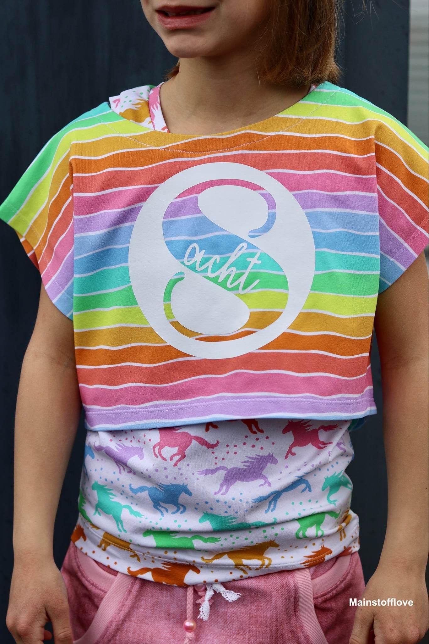 Happy Antonina - Gr 86-164 - Crop Top und Shirts Schnittmuster - Sewando