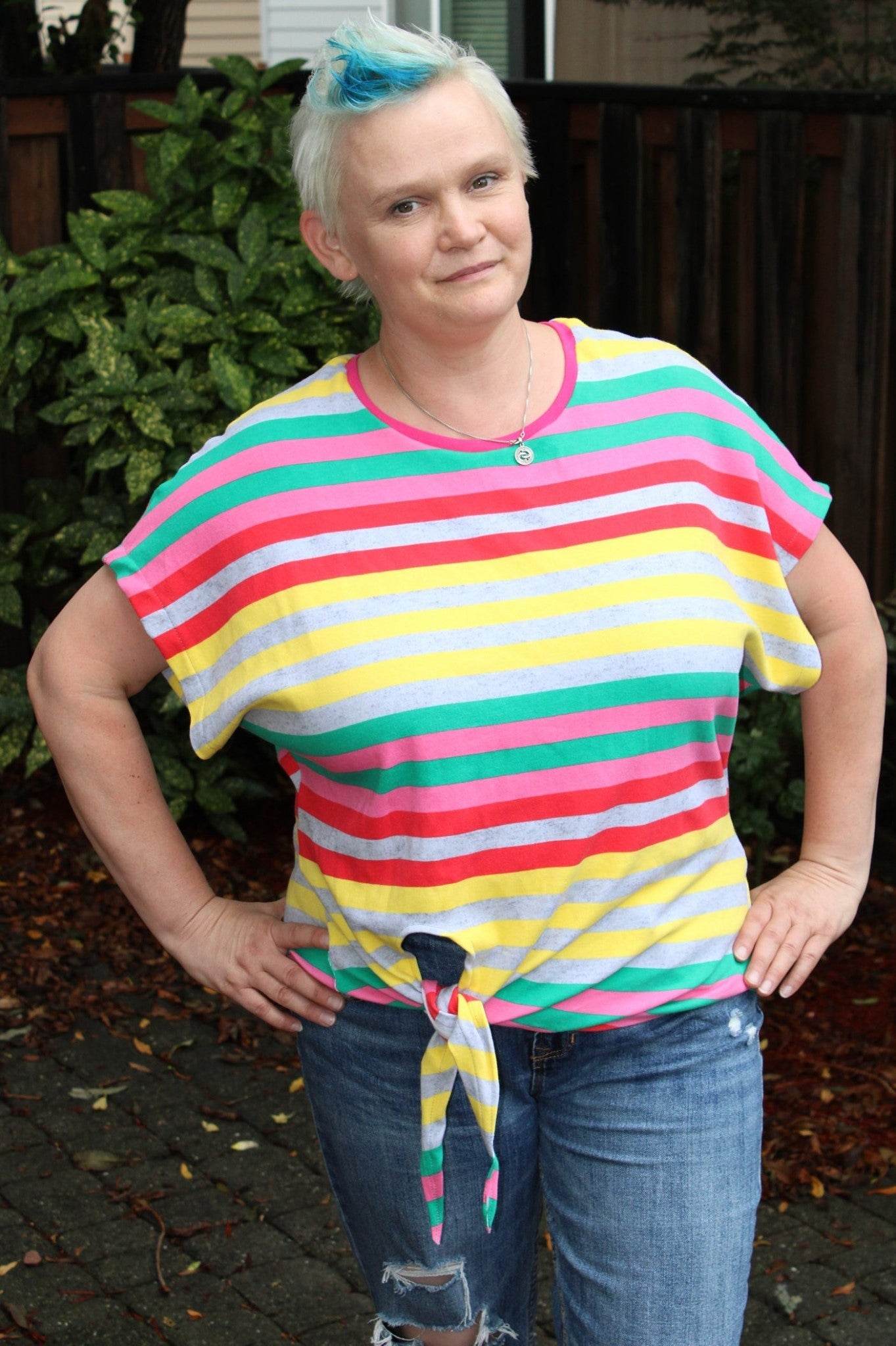 Schnittmuster Shirt MissVerknotet Gr. 30-48 - Sewando
