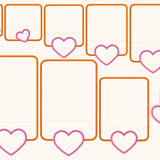 9x Stickdatei "Herz MTA" ITH Täschchen mit Applikation