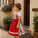 Schnittmuster Dirndl Herzilein Gr. 80-140