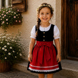 Schnittmuster Dirndl Herzilein Gr. 80-140