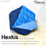 Schnittmuster Kissen Hexkis - Sewando