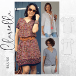 Schnittmuster Bluse CLARIELLA Gr. XS-XL - Sewando